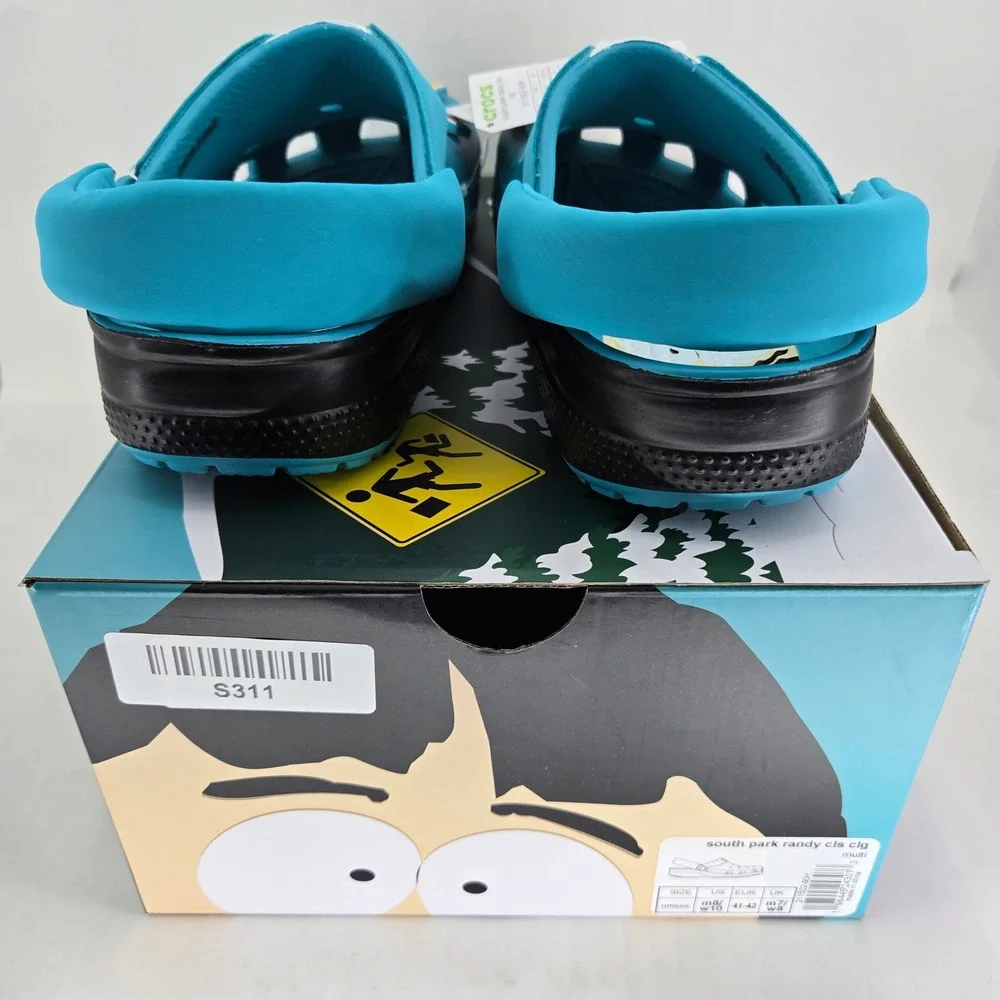 Crocs South Park Randy Marsh Classic Clog Blue Multi Mens 8 Womens 10 211502-90H